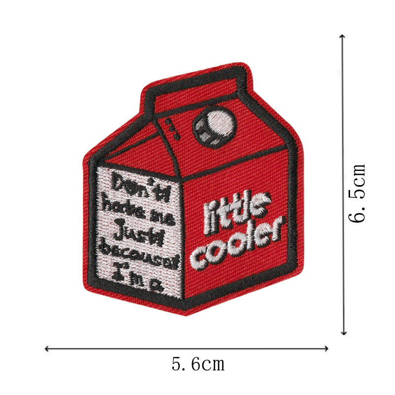 Wholesale Fun Badge Goose Cat Graphic Cloth DIY Patches