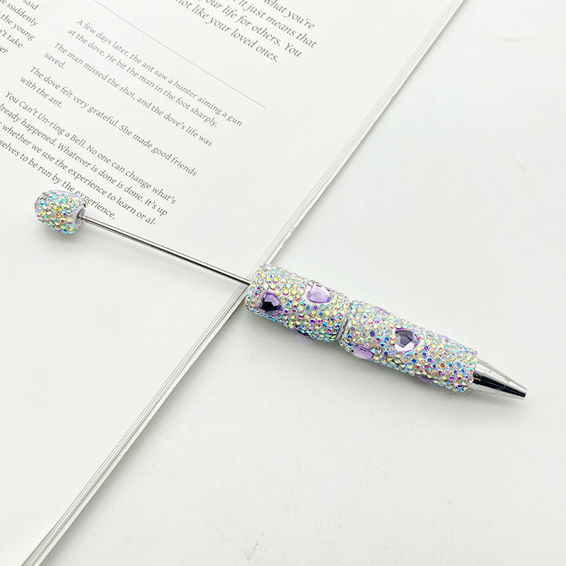 Wholesale DIY love heart full diamond bead pen