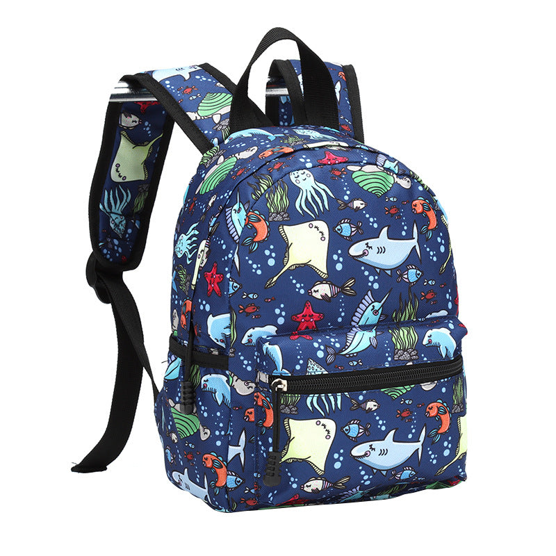 Wholesale Cartoon Printing Kids Oxford Backpack