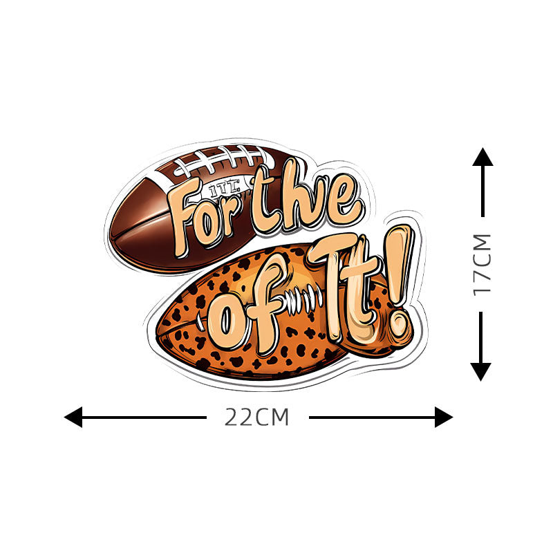 Wholesale rugby jersey UV DTF ready-to-use transfer stickers