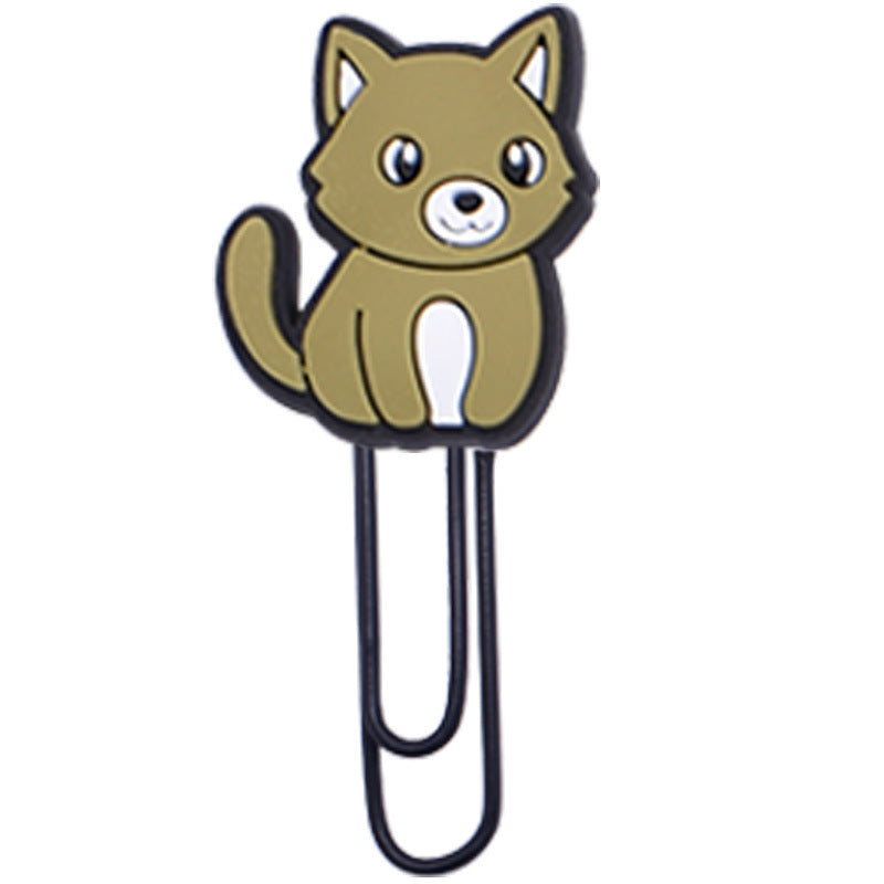 Wholesale  Random 50pcs/pack   Colorful cartoon cat bookmark