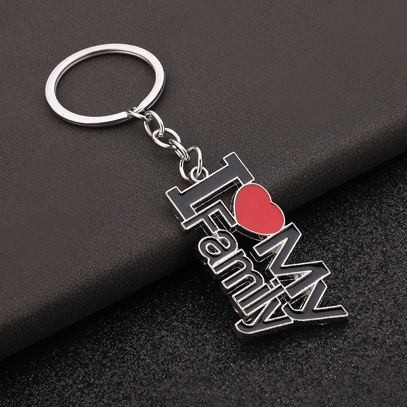Wholesale Mother's Day Father's Day Metal Keychain