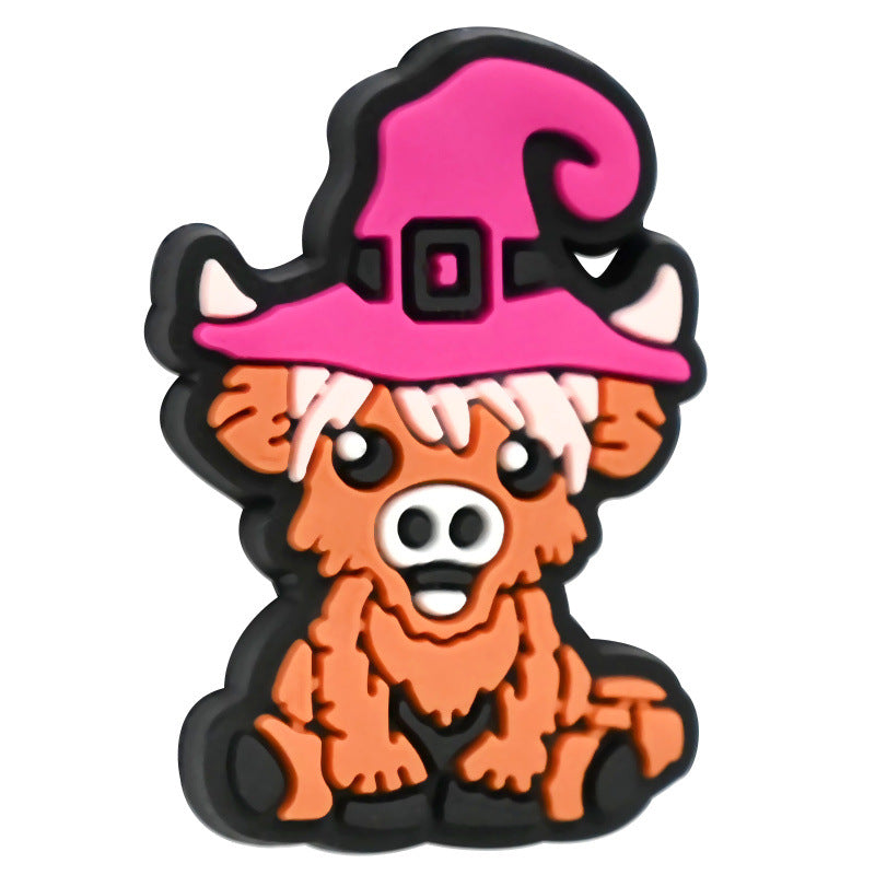 Wholesale Random 100pcs/pack  Cute cartoon animal bead  Focal Beads