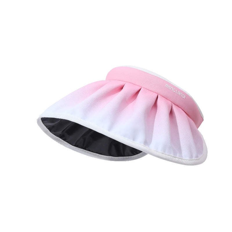 Summerale Summer Cotton de algodón de algodón Sunshade Big Brim Histón vacío