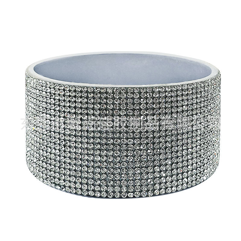 Wholesale New Product Diamond Silicone Ice Cup Cup Bottom Set Car Water Cup