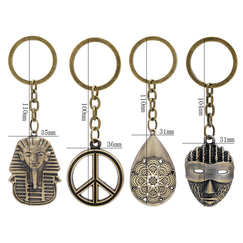 Wholesale Bronze Alloy Keychain