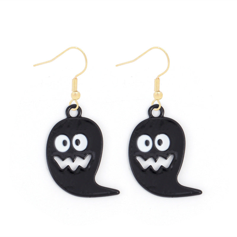 Wholesale  Earring Set Alloy Pumpkin Skull Ghost  Design Party Wear Accessory
