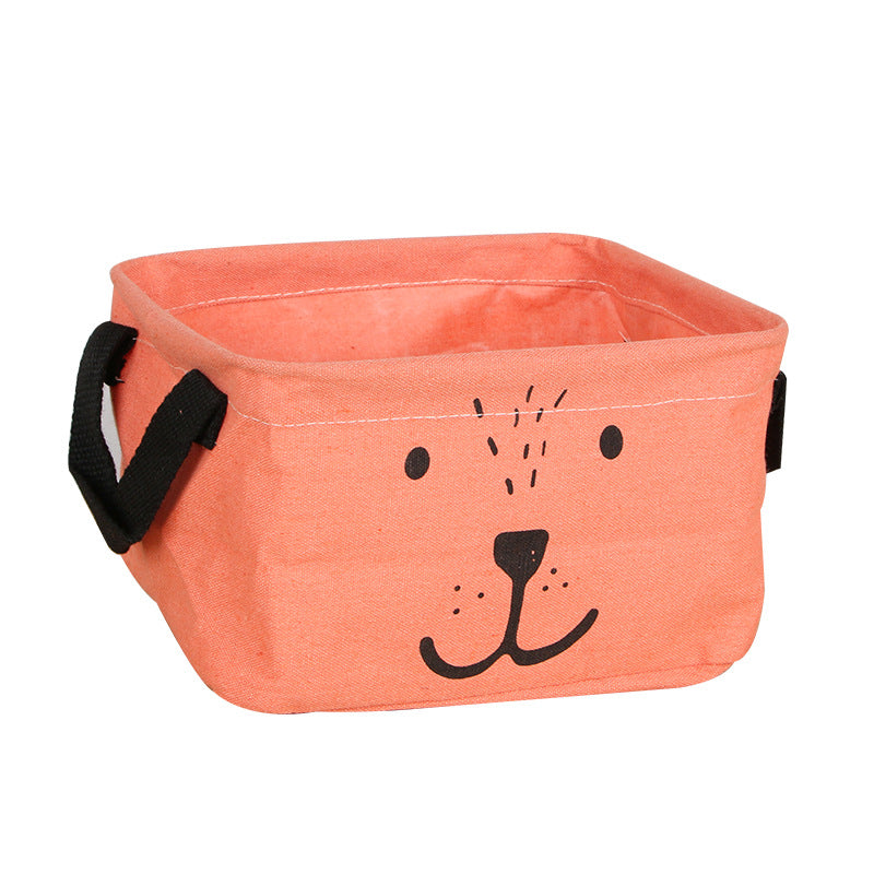 Wholesale Canvas Cartoon Large Capacity Dirty Clothes Basket