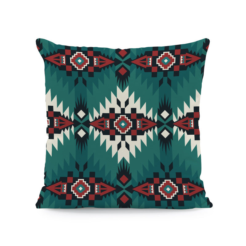 Wholesale of Western Style Aztec Polyester Pillow Covers