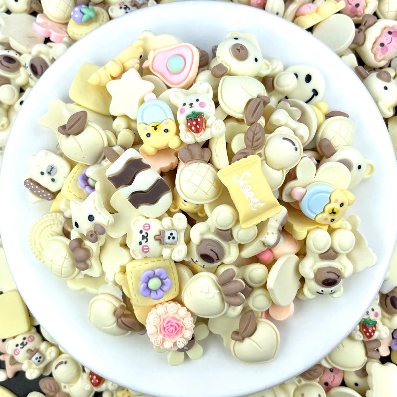 Administradores de pegatinas de calcomanía de resina de 20 piezas al por mayor.