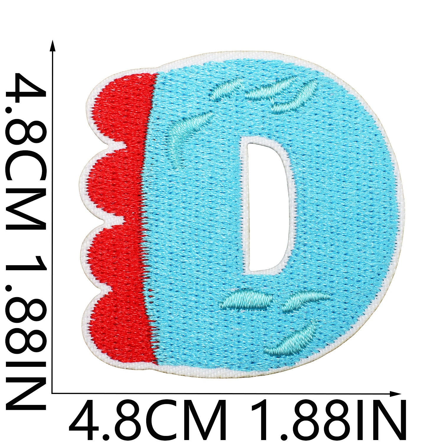 Wholesale Dinosaur Alphabet Embroidery Patches Fun Cartoon Letters For Clothing DIY Craft Supply