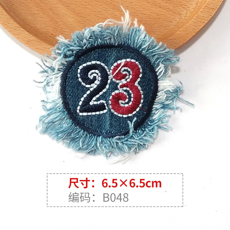 Wholesale Letter Skull Series Embroidery DIY Patches