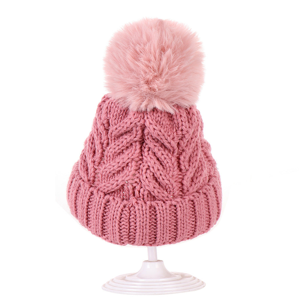 Wholesale Wool Caps with Diamond Balls