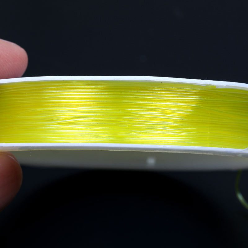 Wholesale 10pcs/ pack Colorful Crystal fishing line elastic line TPU large roll string bead line diy jewelry accessories