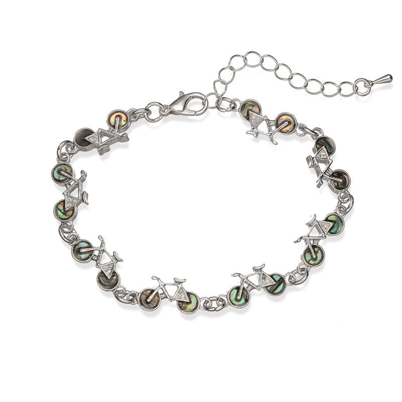 Wholesale Animal Butterfly Shell Butterfly Apple Bracelet