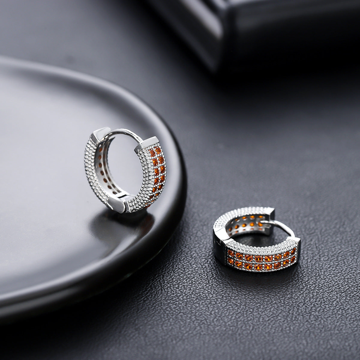 Wholesale  Rock Diamond Earrings  Men's Earrings