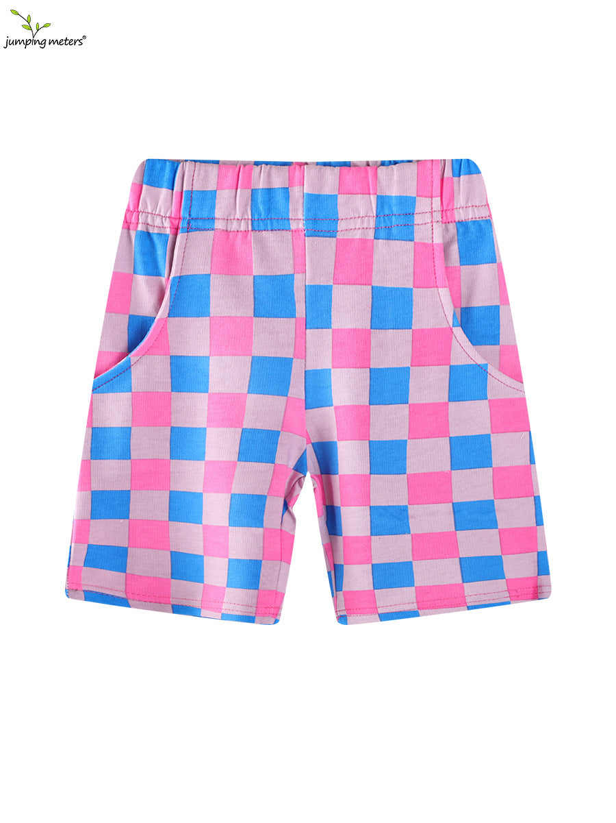 Wholesale Kids Summer Crew Neck T Shirt Shorts Two Piece Set European American Style Casual Homewear For Boys Girls