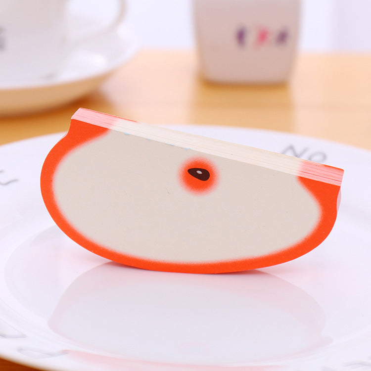 Wholesale Creative fruit shape 3D apple notepad