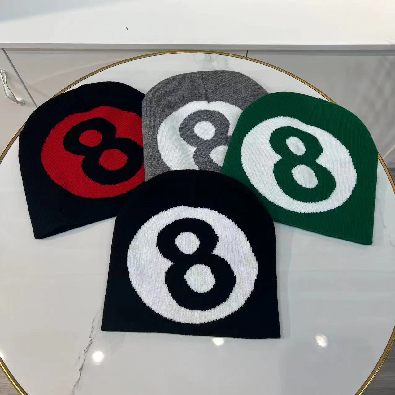 Wholesale ruffian handsome trendy warm and cold-proof cute couple wool beanie