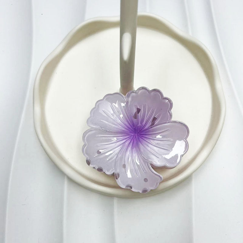 Wholesale Curly Flower Women's Fashion High-end Women's Shark Clip Hair Accessories