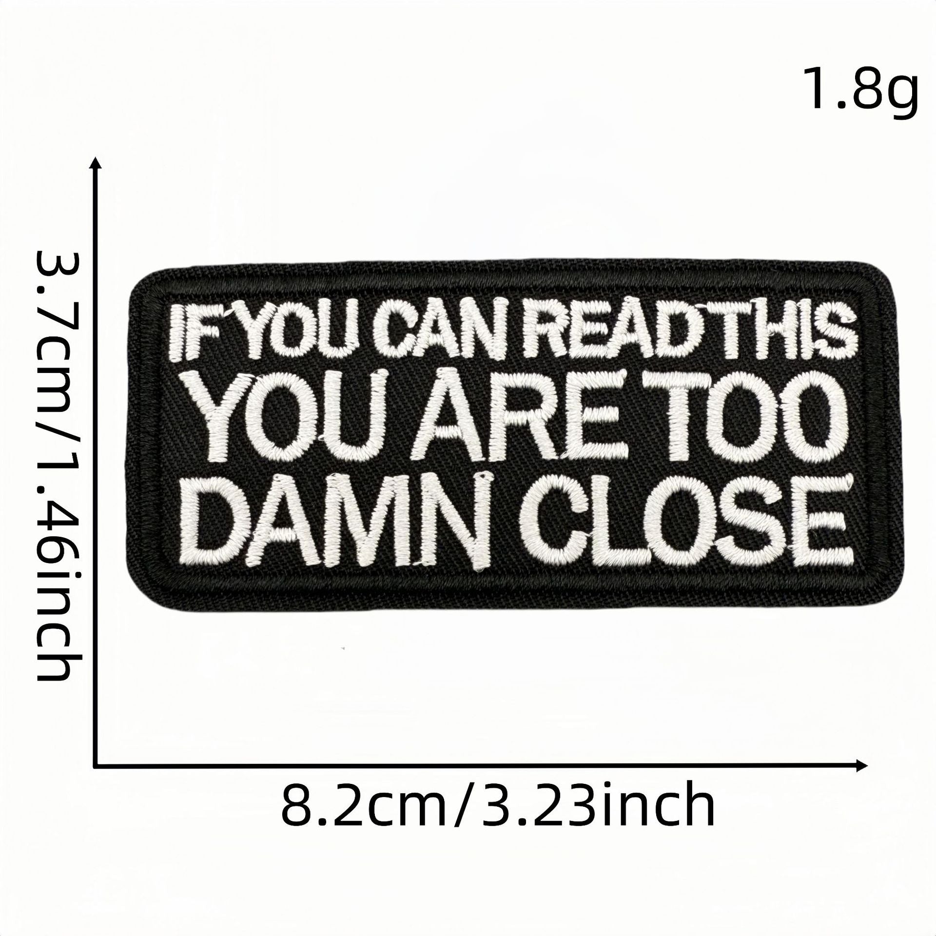 Wholesale Cartoon English Math Series Embroidery DIY Patches