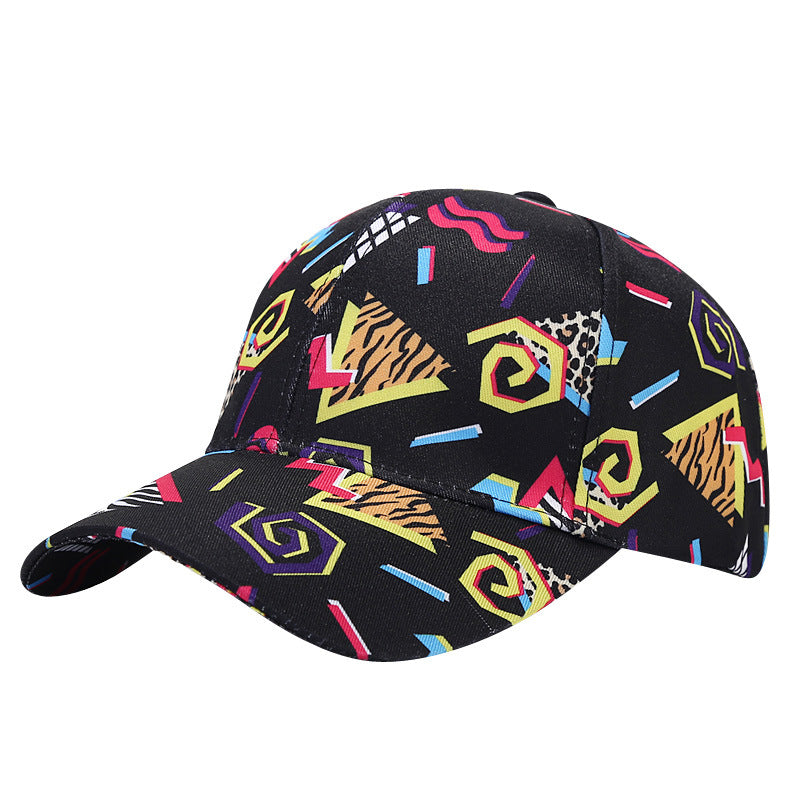 Wholesale Polyester Cotton Printed Baseball Cap