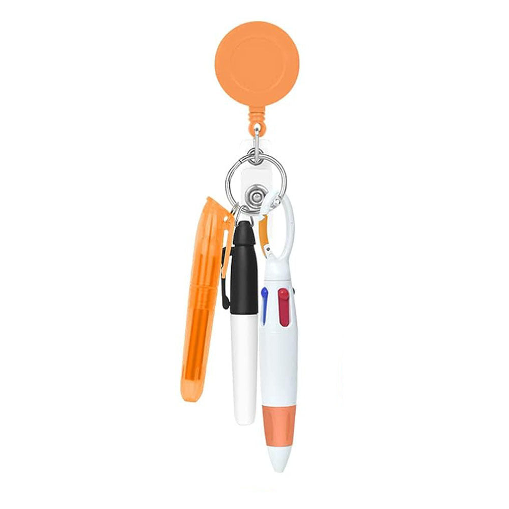 Wholesale Pen Set Medical Care Retractable Scroll Keychain