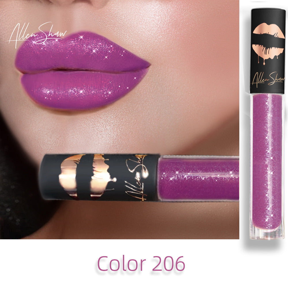Wholesale Lipstick Flash Lip Mud Sequins Matte Texture Lip Glaze