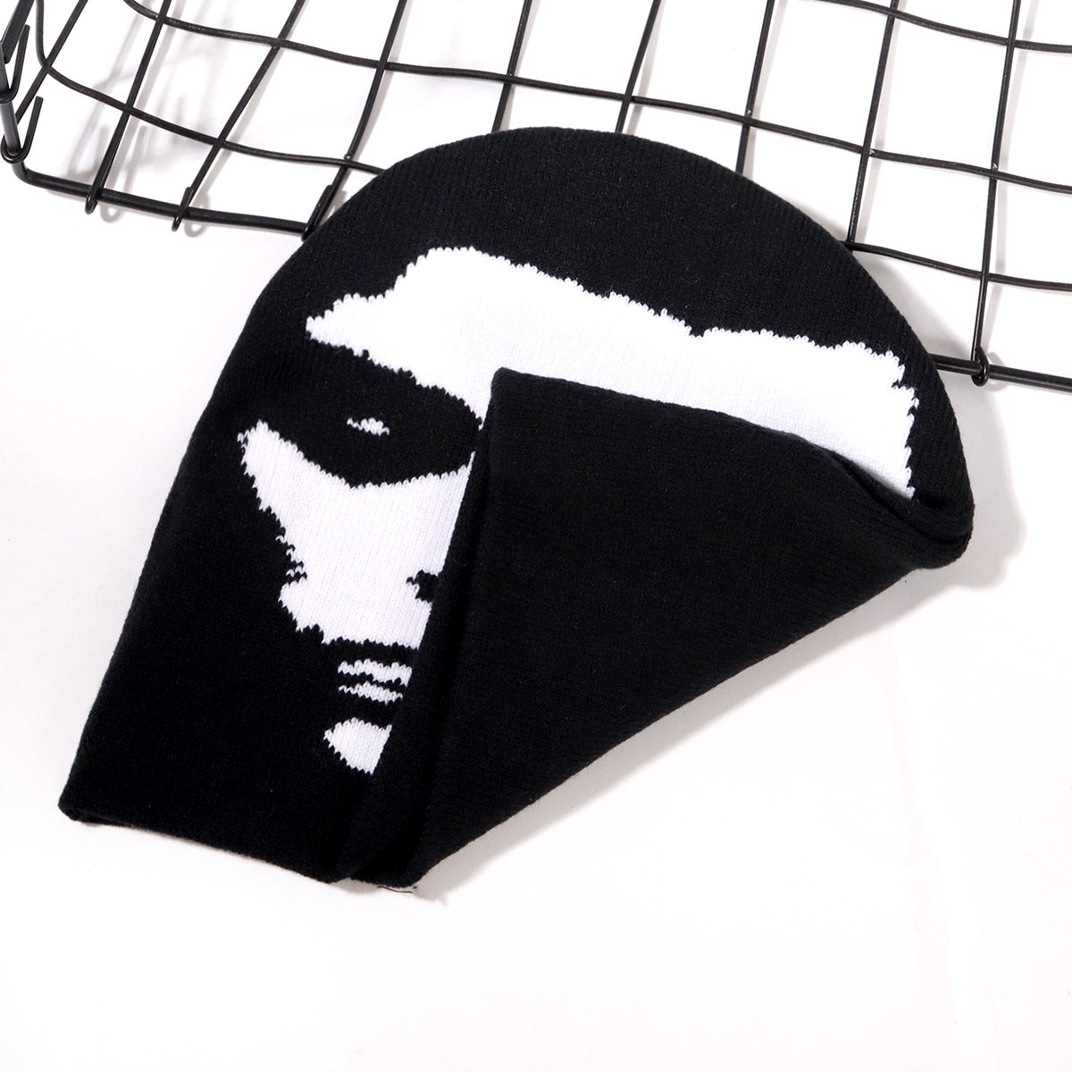 Wholesale Image Single Jacquard Knitted Hat