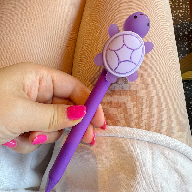 Wholesale Turtle Ballpoint Push-Type Cylindrical Ballpoint Pen