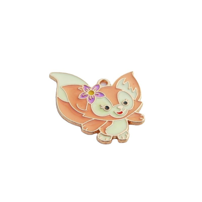 Wholesale Cartoon oil dripping alloy jewelry Pendant Charms OLY Exclusive