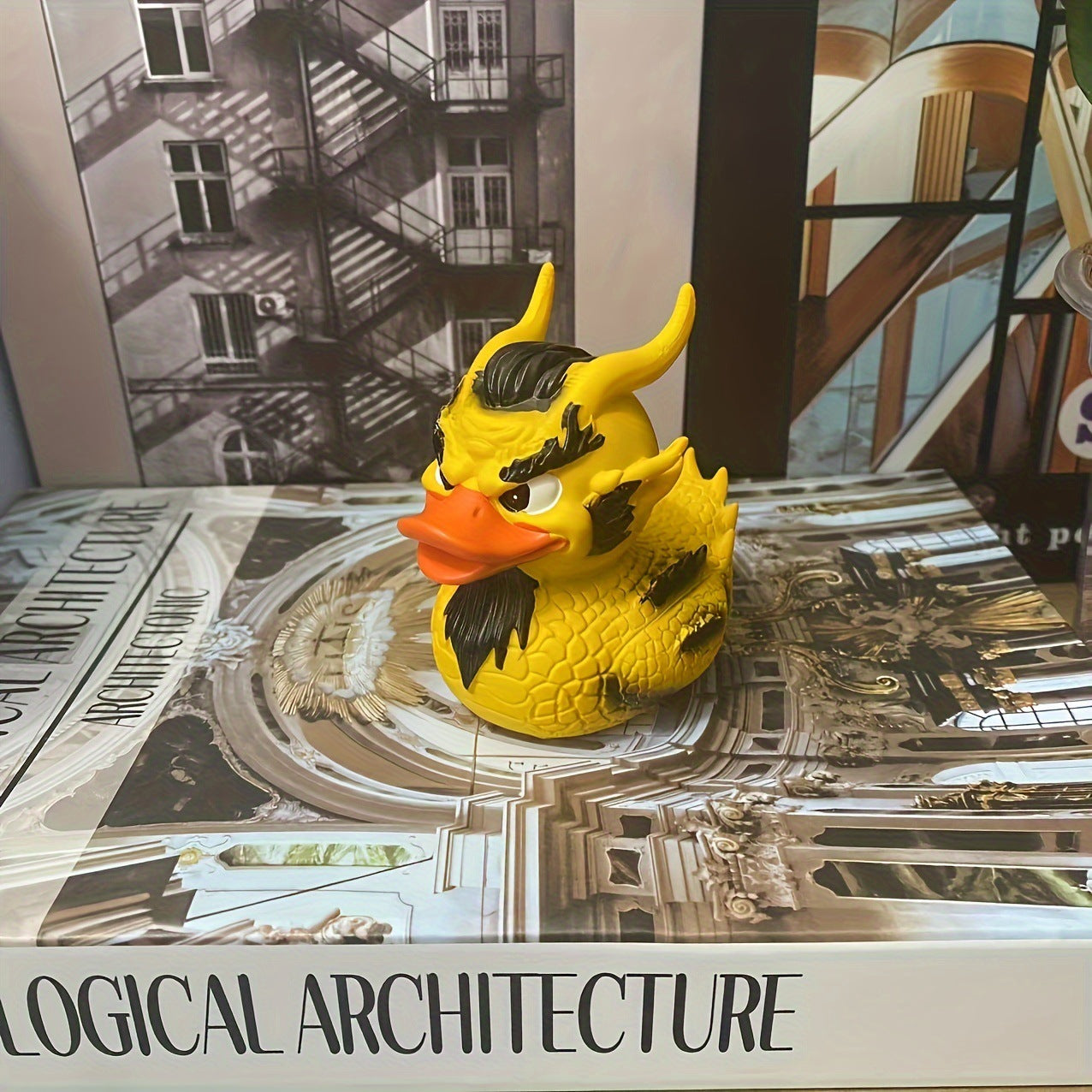 Wholesale biochemical duck cute dancer duck resin handicraft ornaments