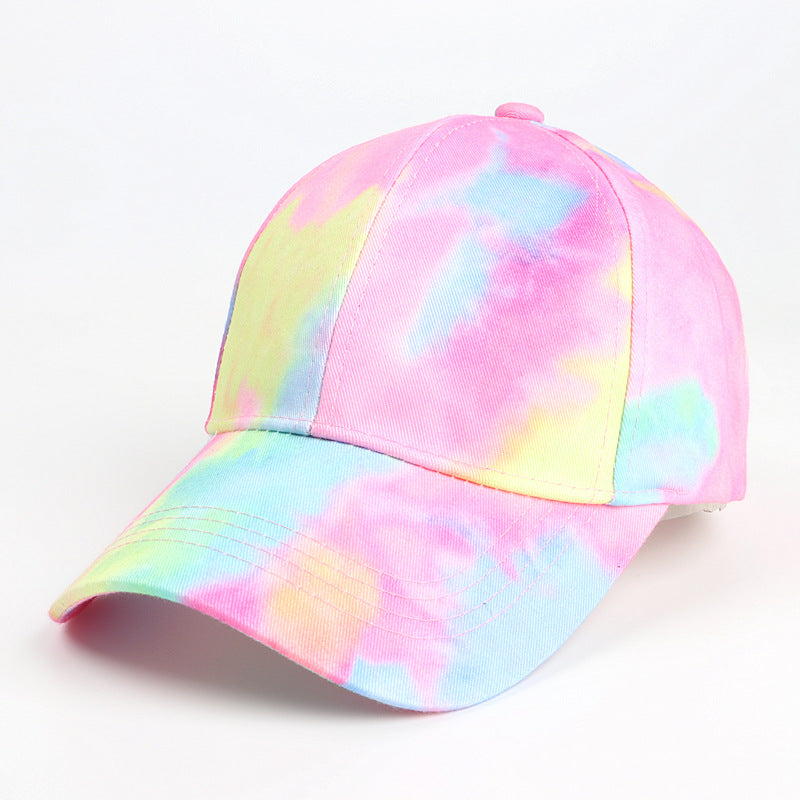 Wholesale Cotton New Tie-dye Personality 3D Printing Pattern Baseball Cap