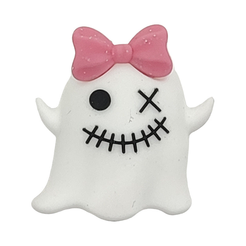 Wholesale   20pcs Cartoon Halloween  Silicon Beads   Focal Beads