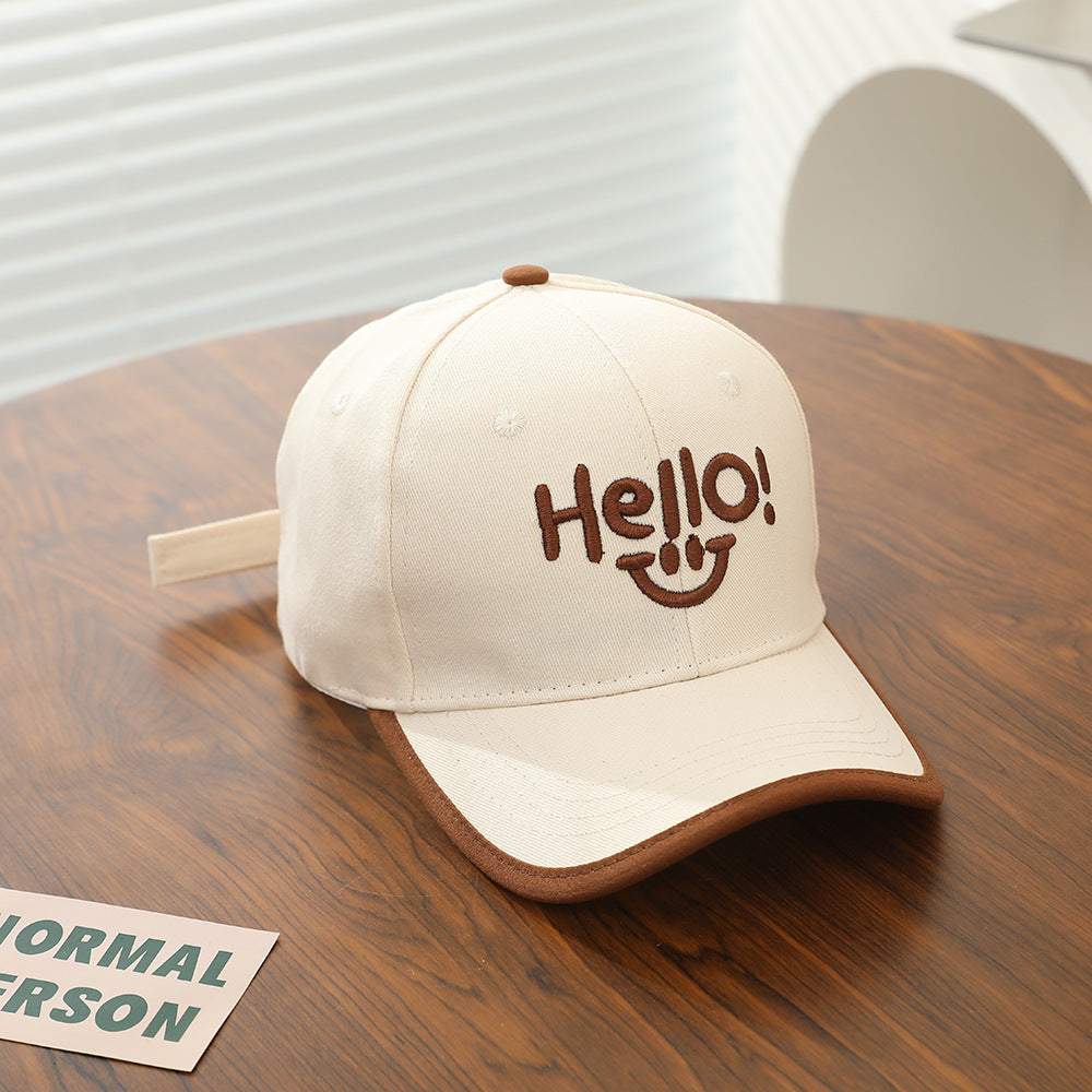 Wholesale Children's baseball cap with embroidered letters
