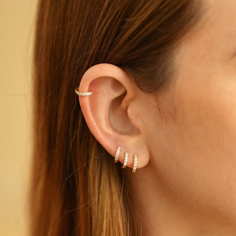 Wholesale Simple large earrings, high-end niche