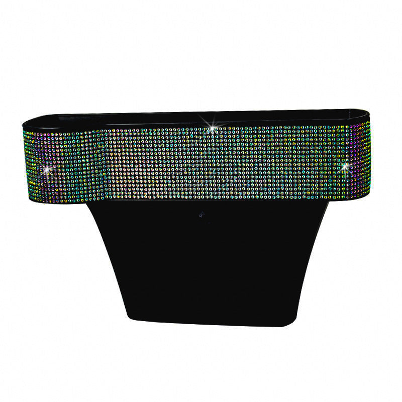 Wholesale Car Seat Gap Diamond Inlaid Plastic Storage Box