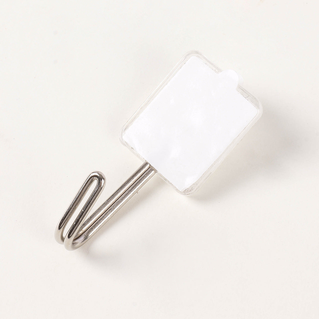 Wholesale 10pcs Acrylic Transparent Adhesive Door Hook No Drill Strong Sticky Hook Entryway Organizer Boutique Resale