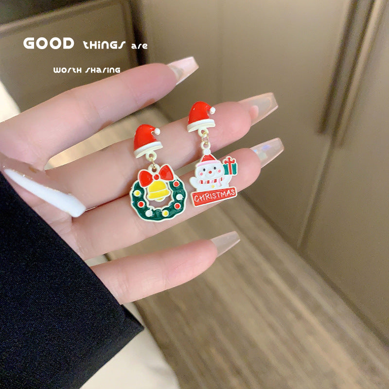 Wholesale Christmas Red Earrings