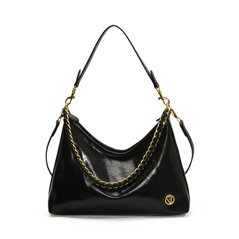 Wholesale Vintage chain crescent shoulder bag