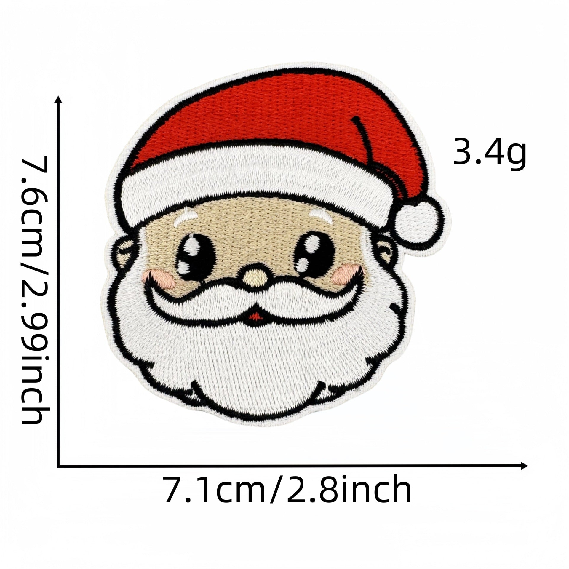 Wholesale Christmas Series Embroidered Cloth Patch Cartoon