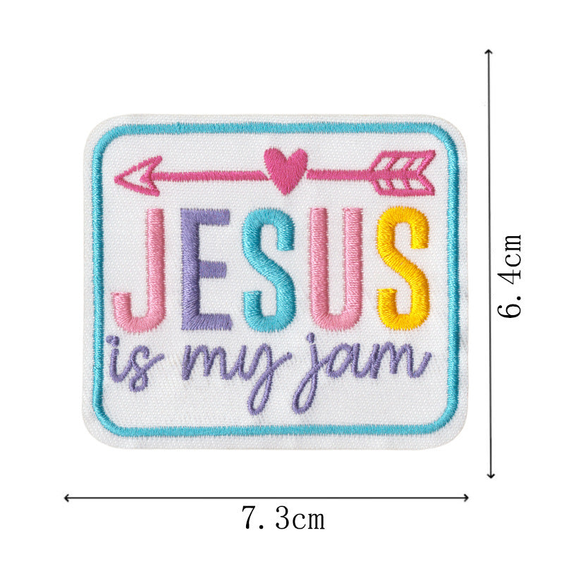 Wholesale Decorative Alphabet Embroidered Patches Set Of 9 For Coats Bags Hats Fashion Accessory Resale Craft Supply
