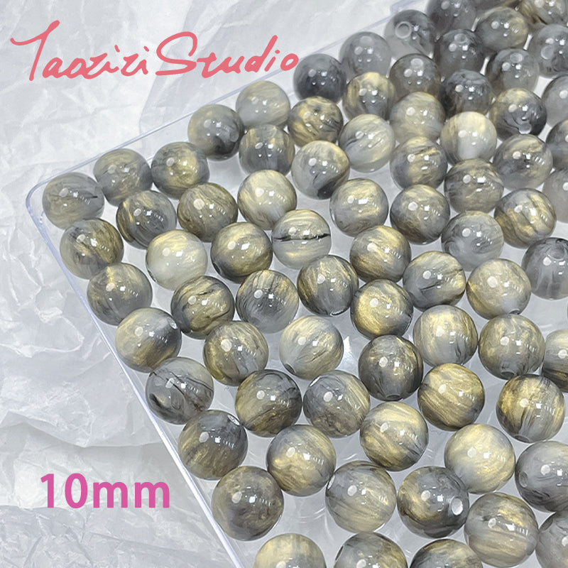 Wholesale 300pcs Dream Girl Starry Sky Streamer Round Beads