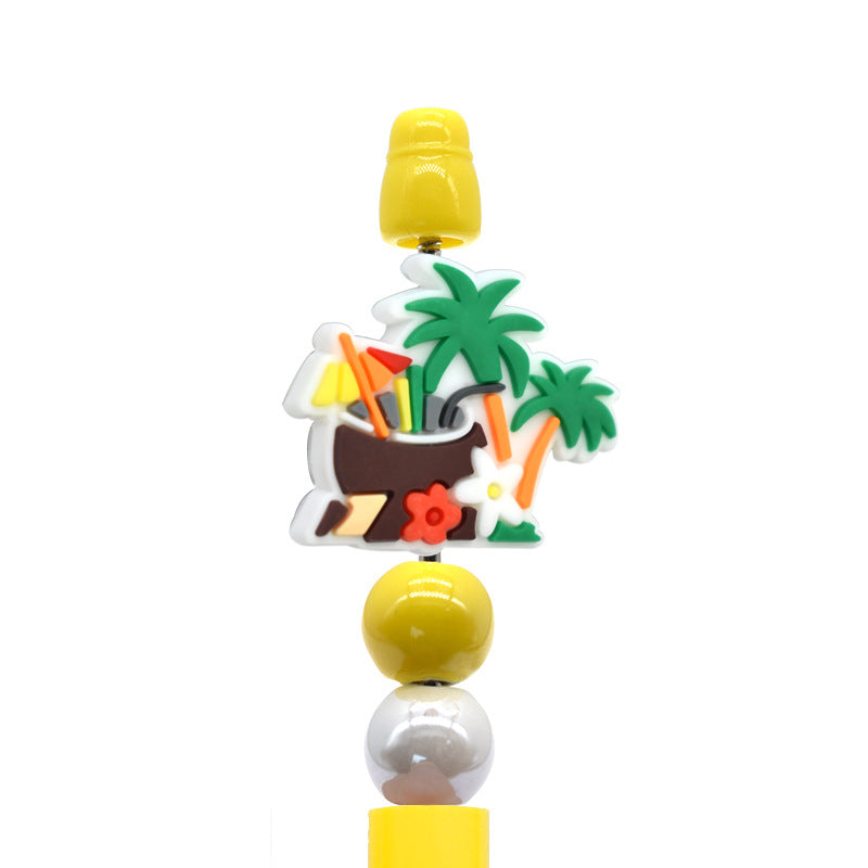 Wholesale  Random 100pcs/pack summer vacation beads   Focal Beads