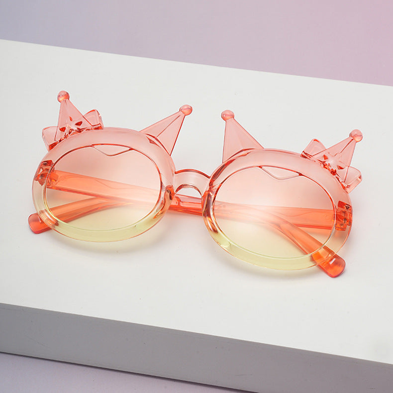 Wholesale Children's Cute Super Cute Sunscreen Bow Sunglasses