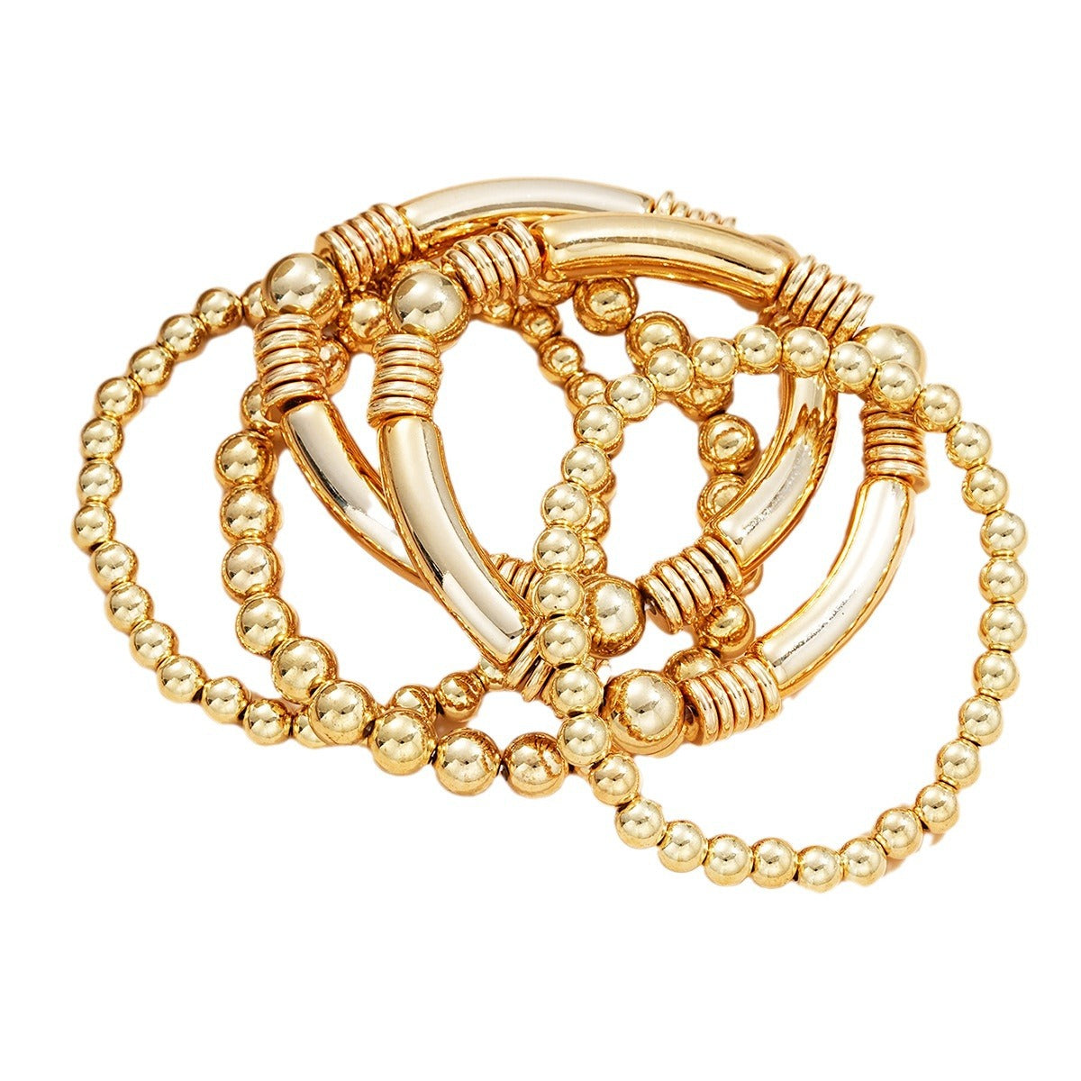 Wholesale Bead bracelet Bohemian style personality stacking elastic bracelet