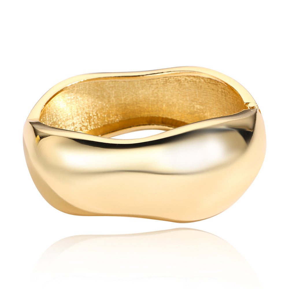 Wholesale open style glossy bracelet