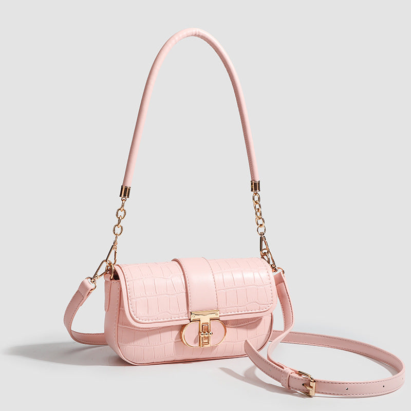 Wholesale Pink Bag Tanabata Birthday Gift for Girls All-match Single Shoulder Crossover Small Square Bag for Women