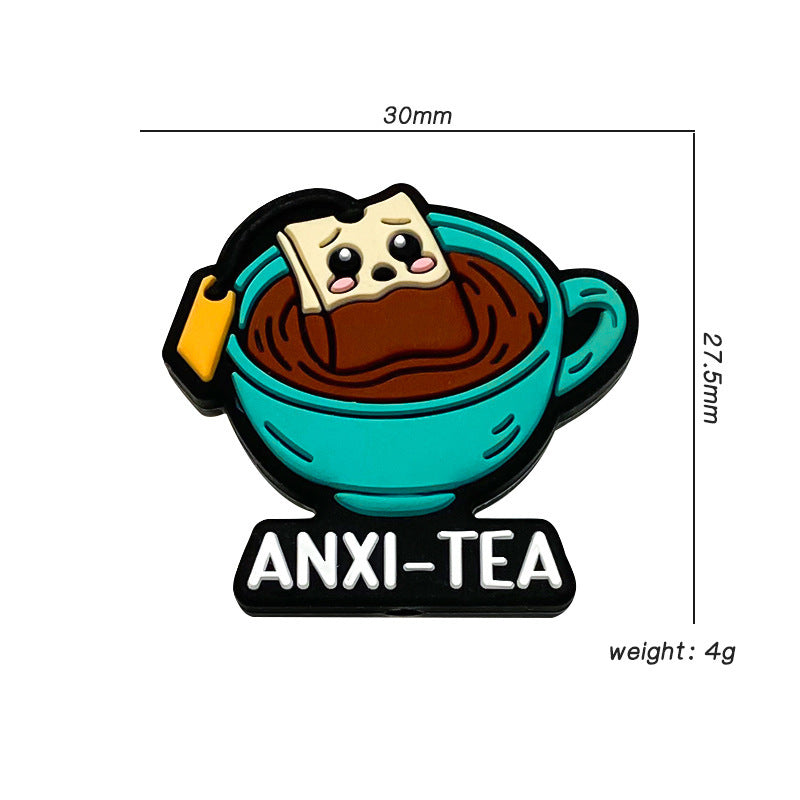 Wholesale 10pcs Tea Coffee Cup Focal Beads