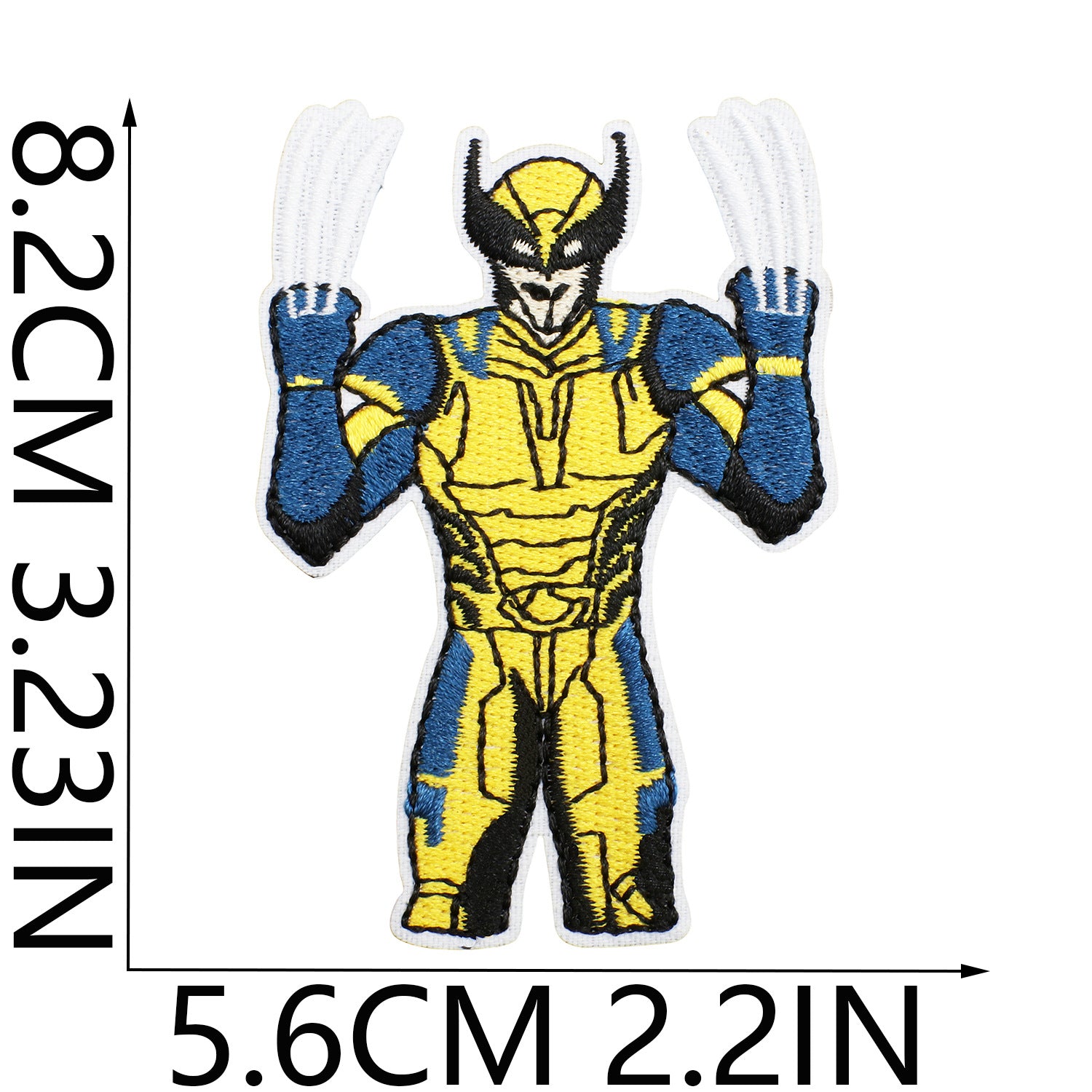 Wholesale Polyester Embroidered Ninja Cartoon Patch Iron On For Boys Clothing Casual DIY Decoration OLY Exclusive